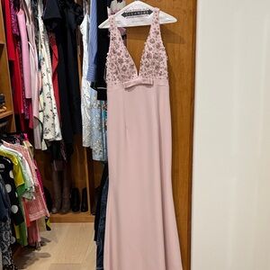 Mac Duggal Blush Pink  Gown